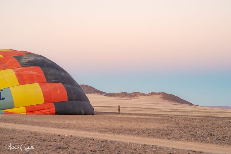 Namibia hot air balloon Safari Sossusvlei